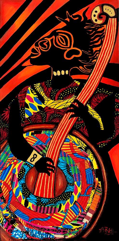 AFRO RHYTHM - Warm African Art