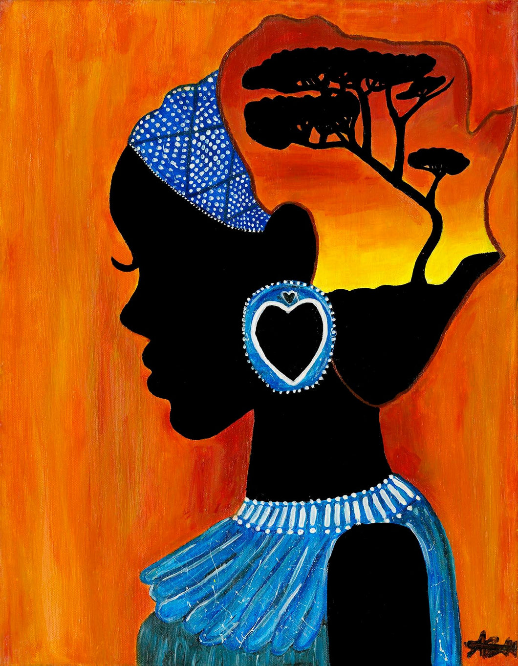 HOME- Warm African art