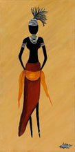 Load image into Gallery viewer, THE GOLDEN LADIES (2/3) - Earthy African art
