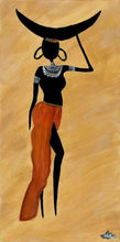 Load image into Gallery viewer, THE GOLDEN LADIES (3/3) - Earthy African art
