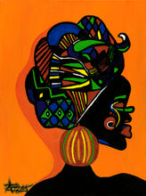 Load image into Gallery viewer, COLOURS OF ELEGANCE - Warm African Art
