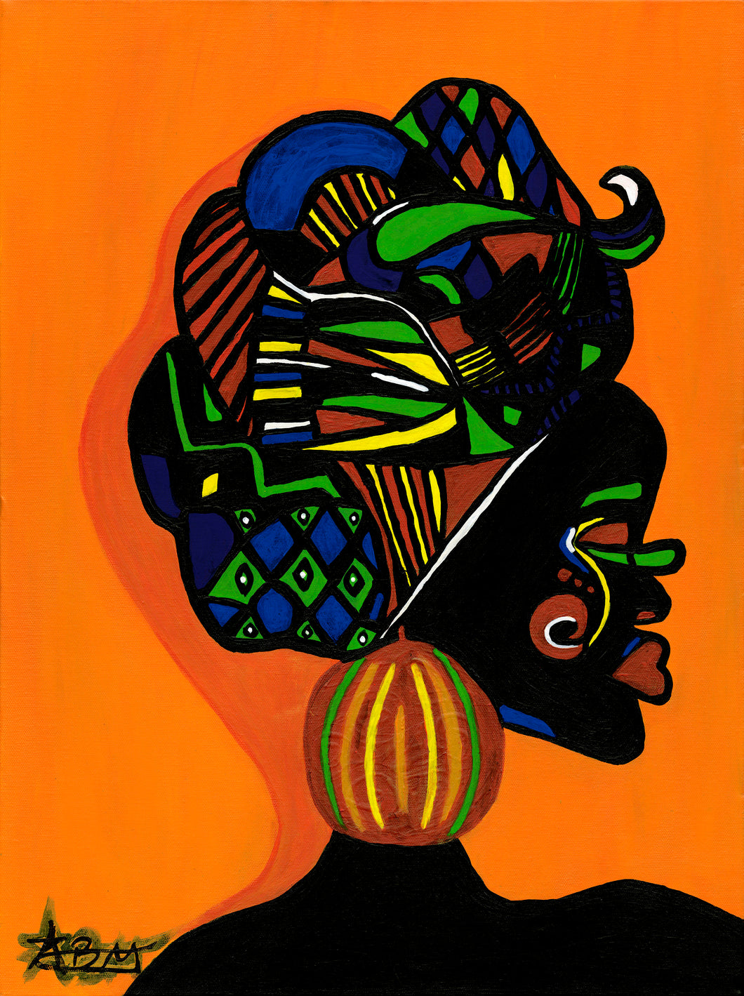 COLOURS OF ELEGANCE - Warm African Art